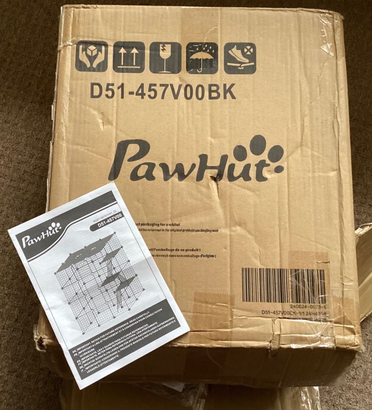 Paw Hut 4 Tier Cage with hammock