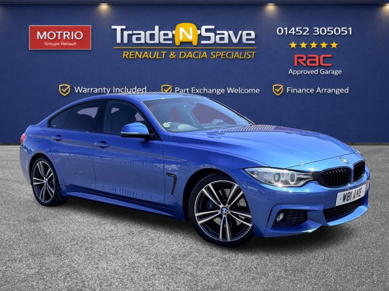 2016 BMW 4 Series 420d [190] M Sport 5dr Auto [Professional Media] COUPE Diesel Automatic