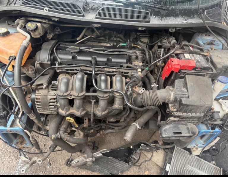 2011 ford fiesta 1.4 petrol complete engine and gearbox