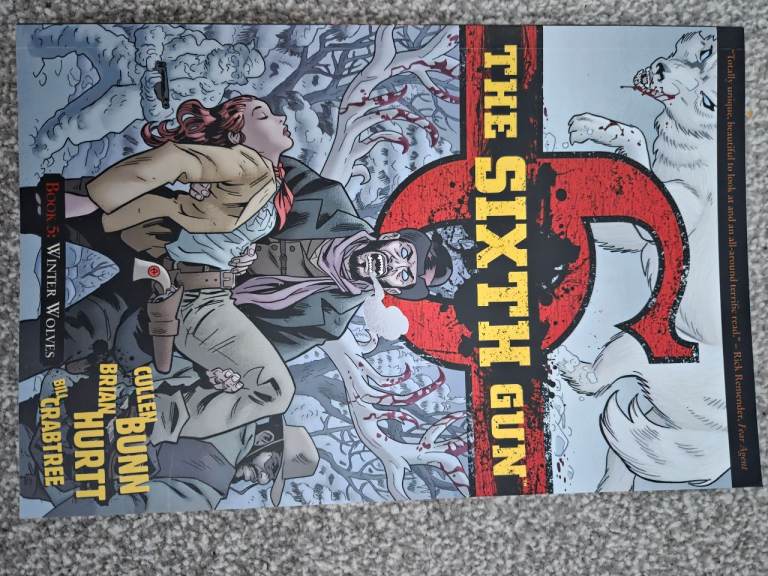 Graphic Novel - The Sixth Gun - Vols 1-5 and 7-8 