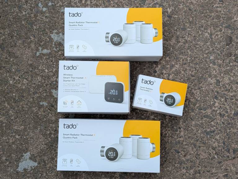 Tado X Wireless Smart Thermostat Starter Kit With 9 Radiator Thermostats