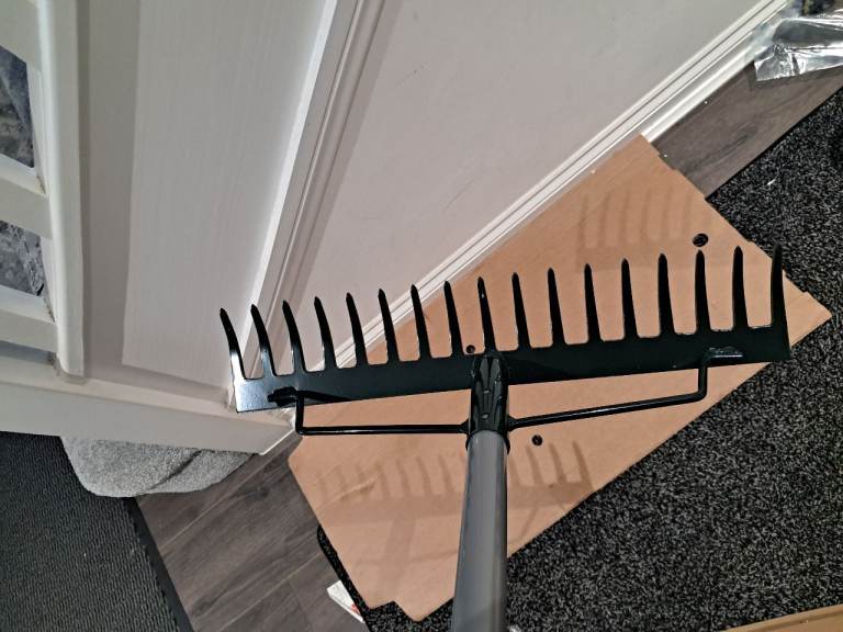 Walensee Heavy Duty Garden Rake - New, Dual Head Metal Rake, £12.00 for ...