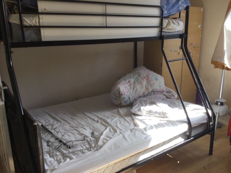 BLACKMETAL BUNK BED  COLLECTION PLAISTOW EAST LONDON