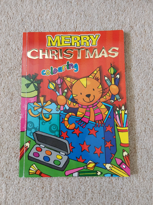 Christmas colouring book