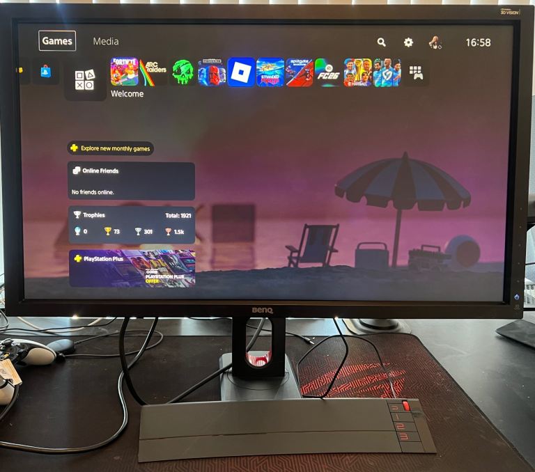 BenQ XL2720 27-inch Gaming Monitor - Good Condition