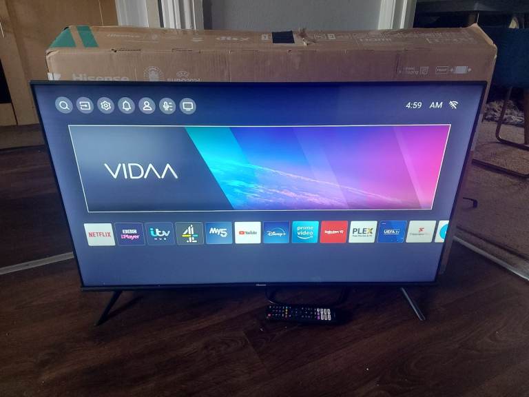 HISENSE 42" ULTRA HD 4K HDR SMART LED TV 