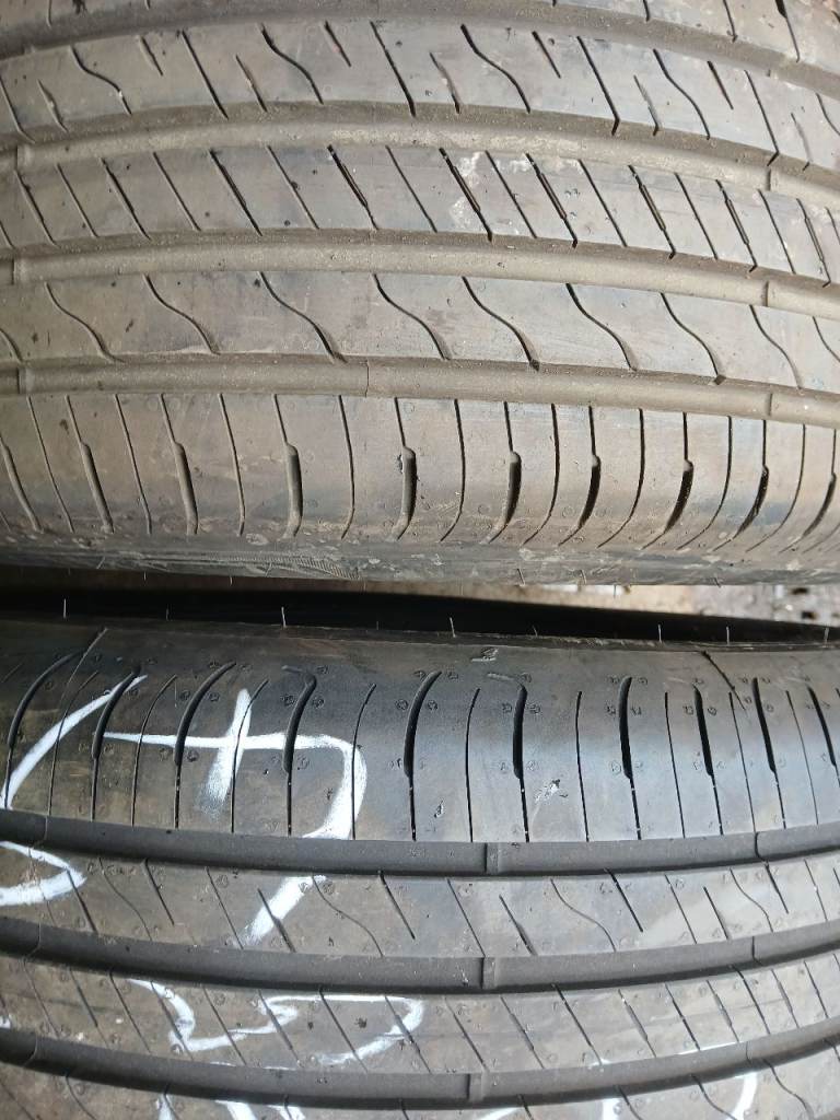 215 55 17 PART WORN TYRES MATCHING GOODYEARS USED 
