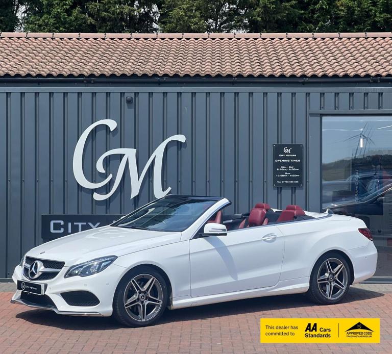 2015 Mercedes-Benz E Class 2.1 E220 AMG Line Premium Bluetec Auto 2dr Convertible Diesel Automatic