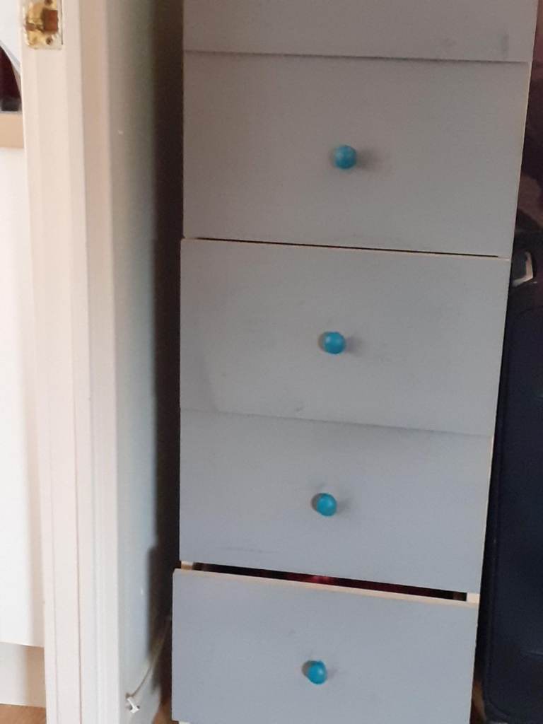 Ikea 5 stand up drawer unit