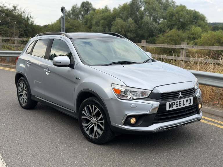 2016 66 MITSUBISHI ASX 4 2.2 DI-D AUTO 4WD EURO 6 SILVER HPI CLEAR WARRANTY
