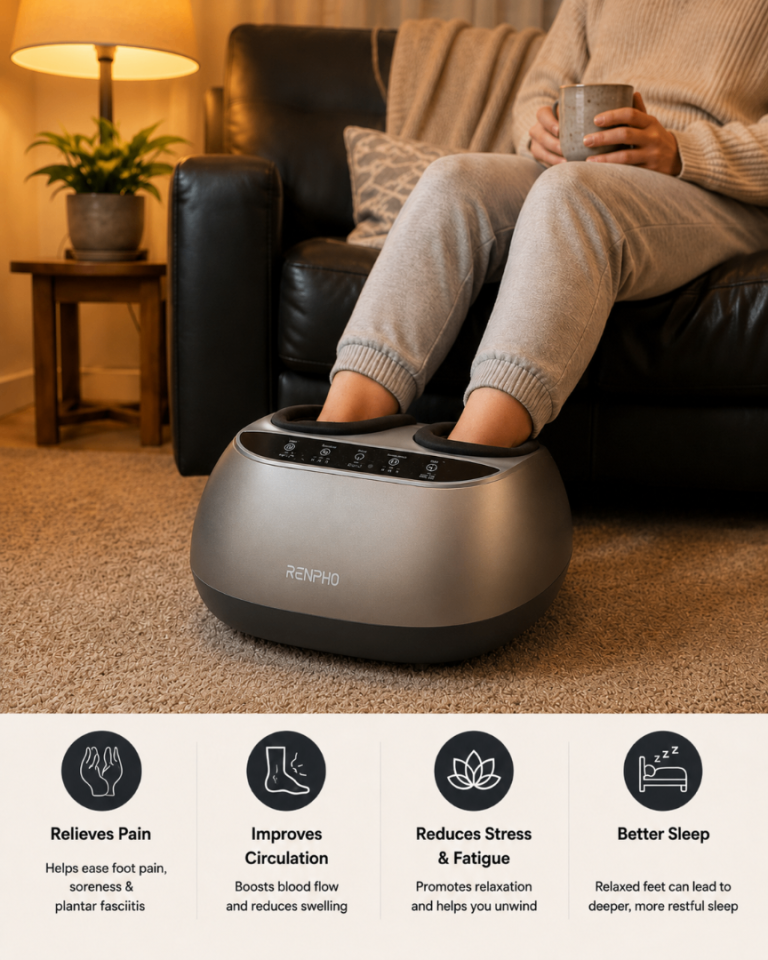 Selling my RENPHO foot massager with heat, in excellent used condition and fully working.