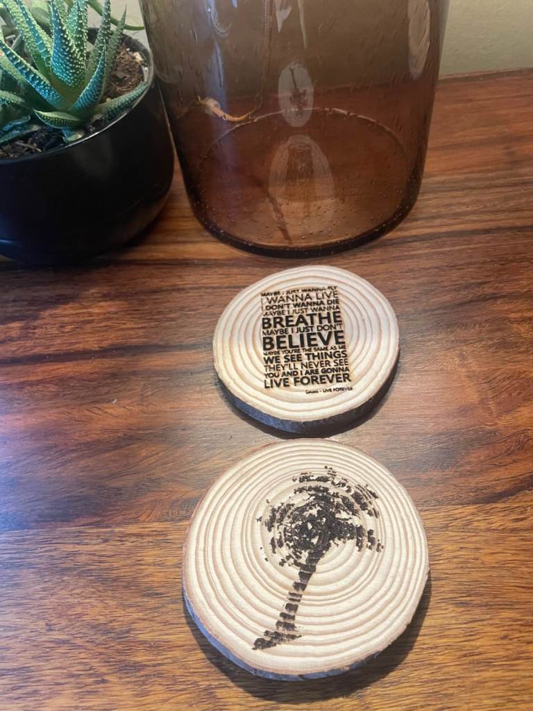 Personalised Wooden Coasters