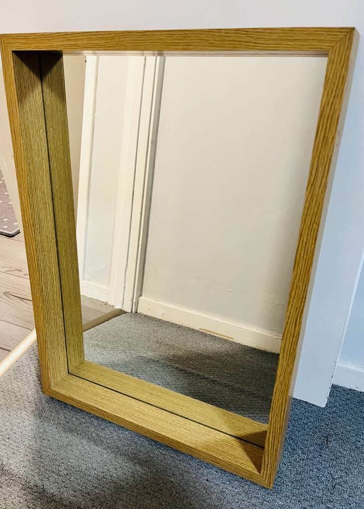 Mirror 55cm x 75cm Wooden Frame