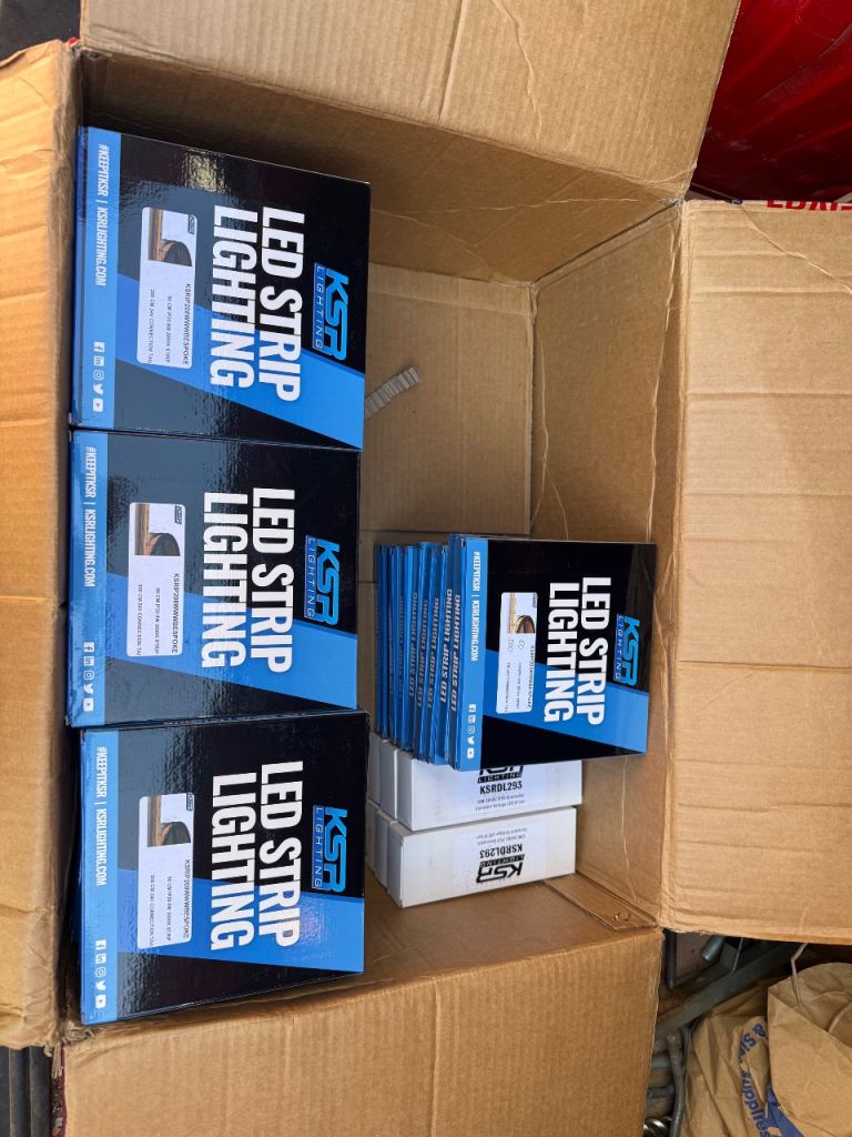 LED tape and transformers 