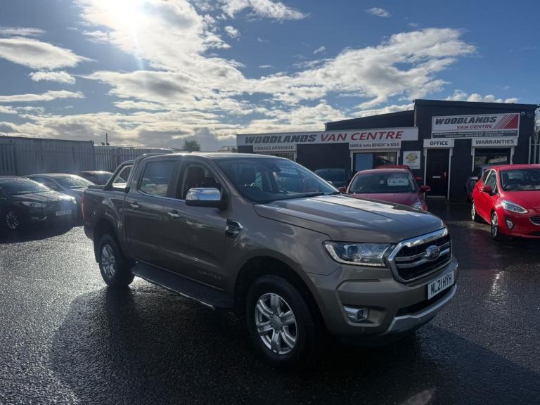 2021 ON 21 PLATE FORD RANGER LIMITED 4X4 170BHP DOUBLE CAB AUTOMATIC ULEZ FREE 