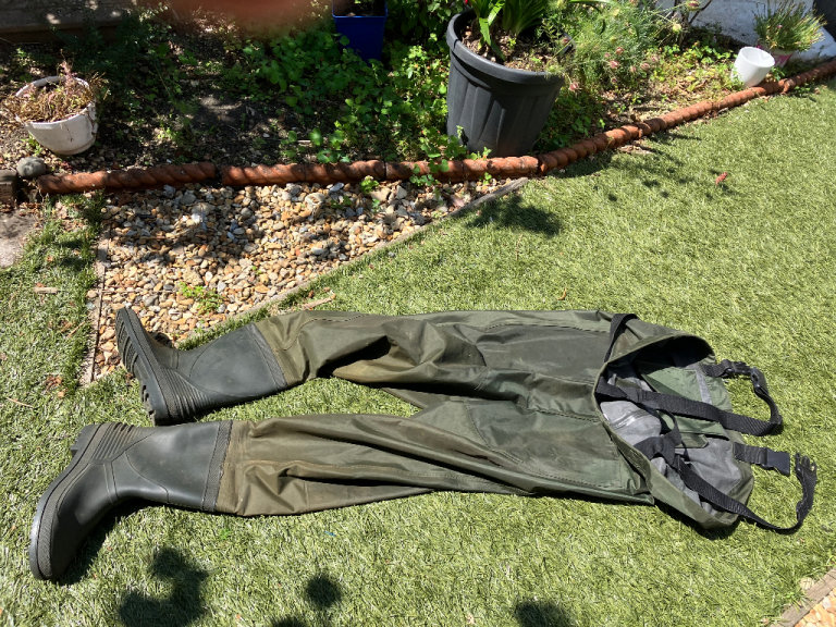 Waterproof Leeda Chest Waders XL size 12 boot