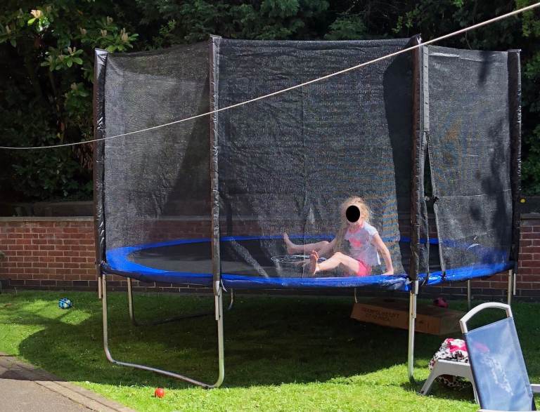 12ft Trampoline - Used - Free Delivery within 12 miles of Ashby De La Zouch