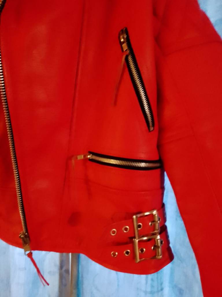 Leather jacket biker still 