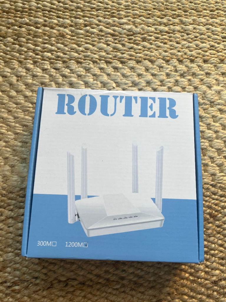 New White Wireless Router - 300M/1200M