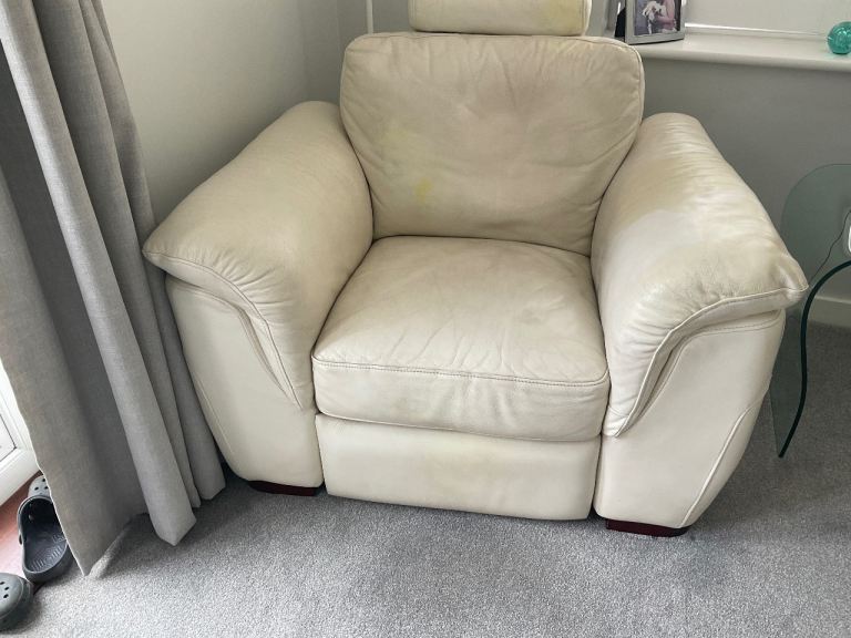 Electric reclining sofa and armchair