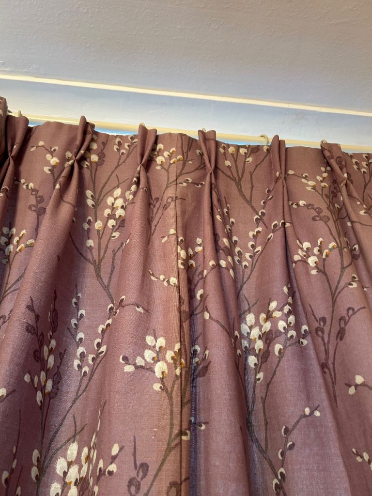 2 pairs of Laura Ashley curtains 