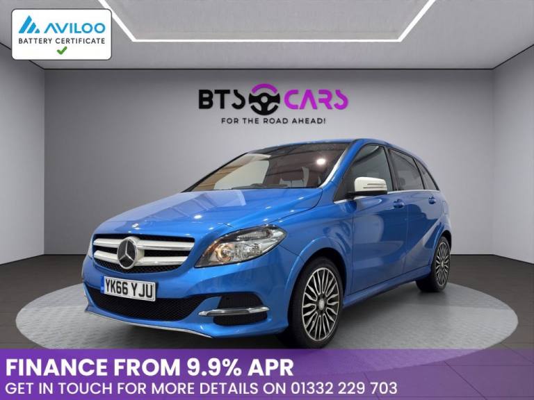 2016 Mercedes-Benz B Class 132kW B250e Electric Art 28kWh 5dr Auto MPV ELECTRIC Automatic