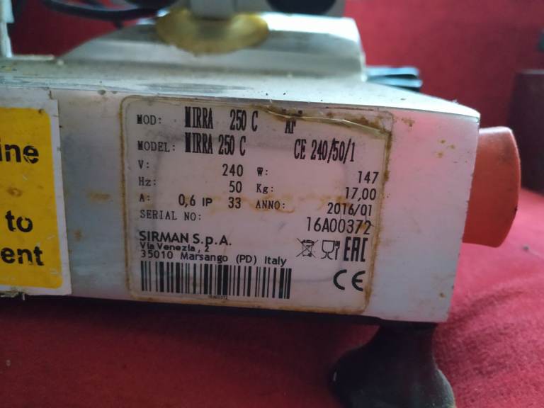 Meat slicer Sirman mirra 250C