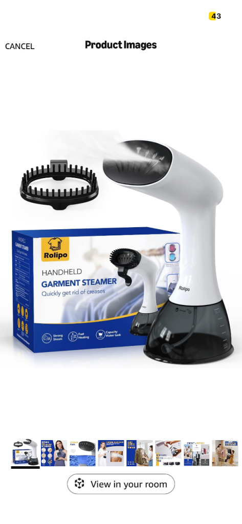 image for Rolipo handheld Steamer