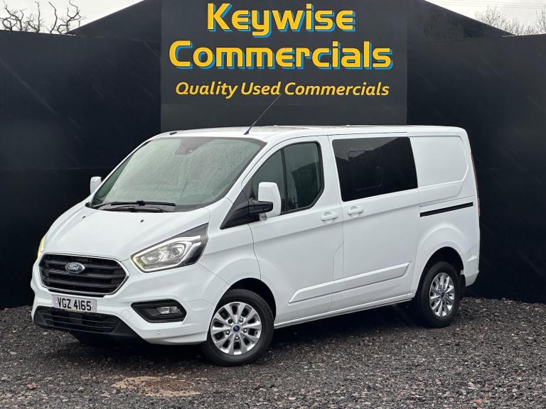 2019 Ford Transit Custom 2.0 320 EcoBlue Limited Crew Van L1 H1 Euro 6 5dr (6 Seat) PANEL VAN Die...