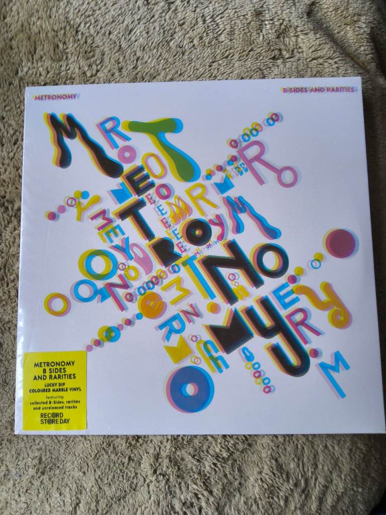 Metronomy B Sides and Rarities - Lucky Dip Coloured Marble Vinyl - NEW