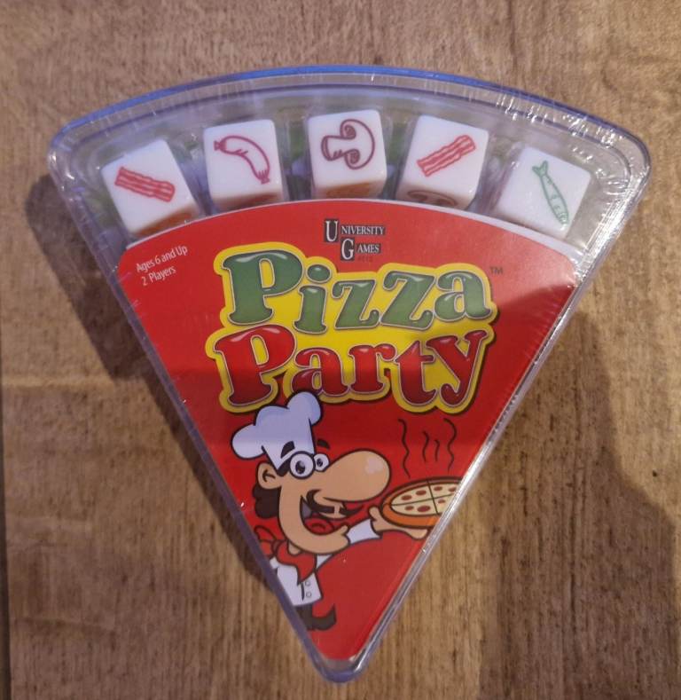 Pizza Party University games 6 years + 2 player Unopened