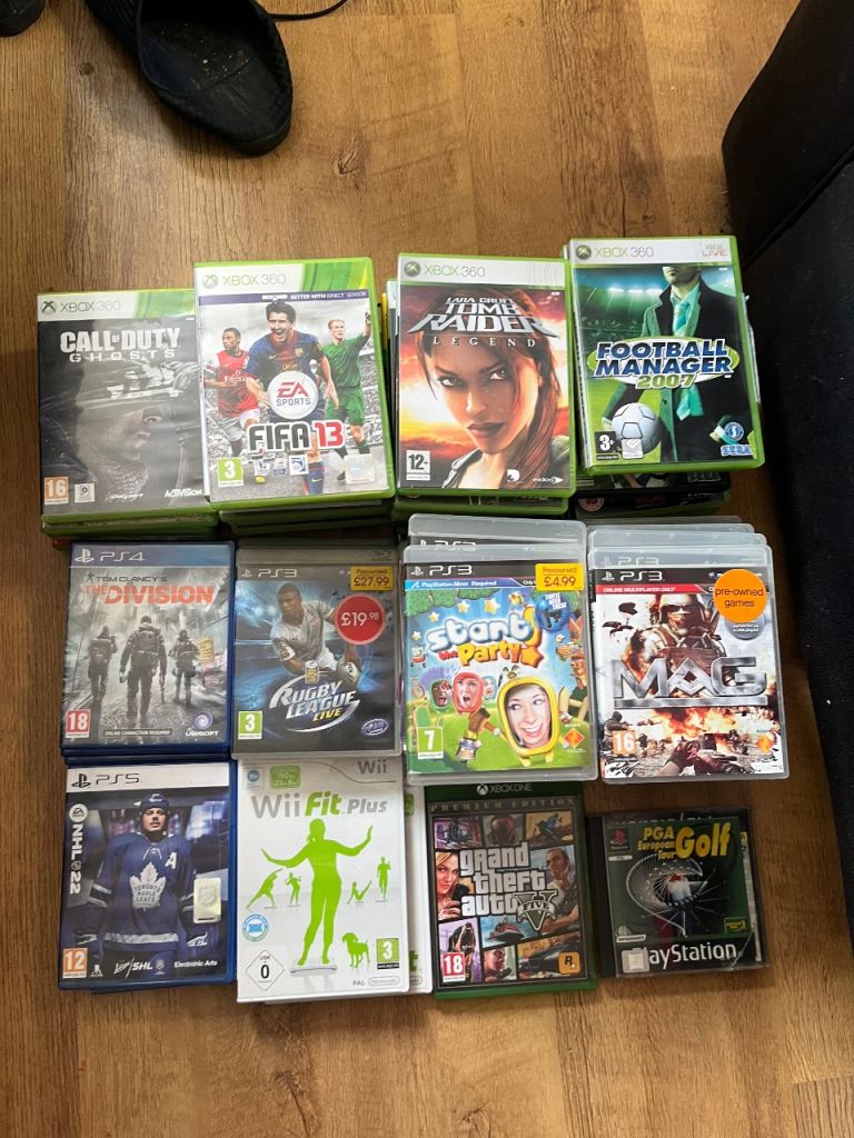 Ps/3/4 pc Xbox 360 Nintendo Wii ps5 Xbox 1 PlayStation 1game 