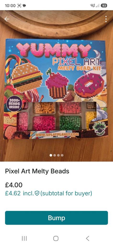 Yummy Pixel Art Melty Bead Kit 