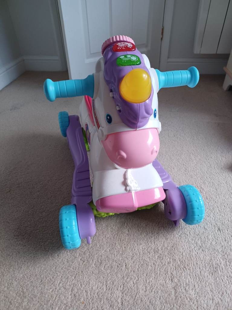 VTech 3-in-1 Unicorn Ride-On Toy – Good Condition