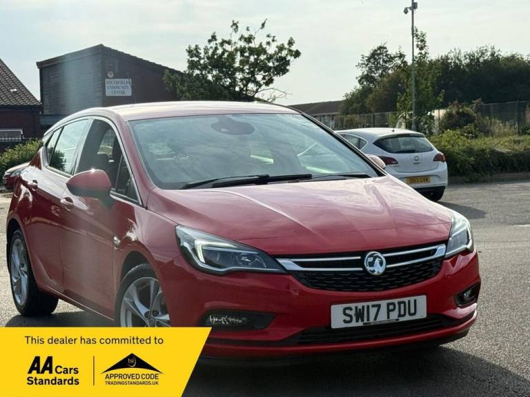 2017 Vauxhall Astra 1.4i Turbo SRi Euro 6 5dr Hatchback Petrol Manual