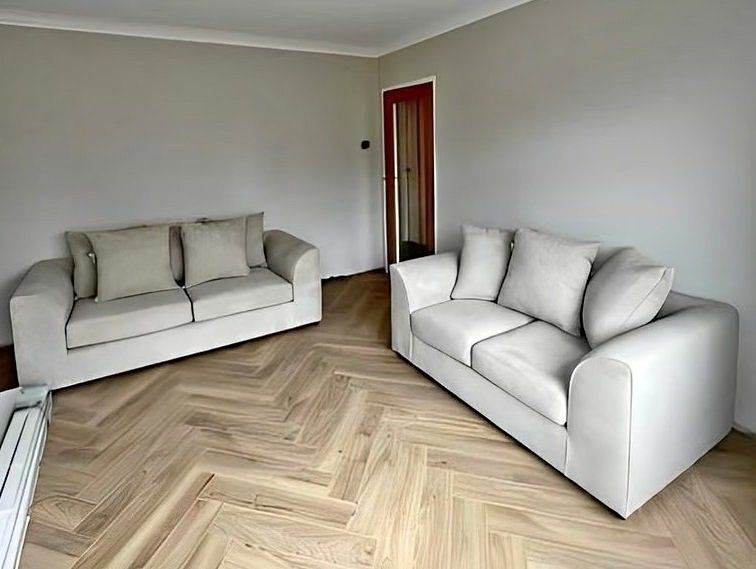 image for ]] Luxury Dylan Fabric 3+2 Seater Sofa Set – Modern Look - Same Day Delivery ]]