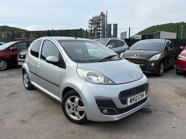 2012 Peugeot 107 1.0 Allure 5dr - Only 50,000 Miles - cheap tax .  HATCHBACK Petrol Manual
