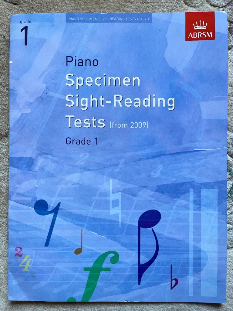 Piano Specimen Sight-Reading Tests Grade 1 from 2009