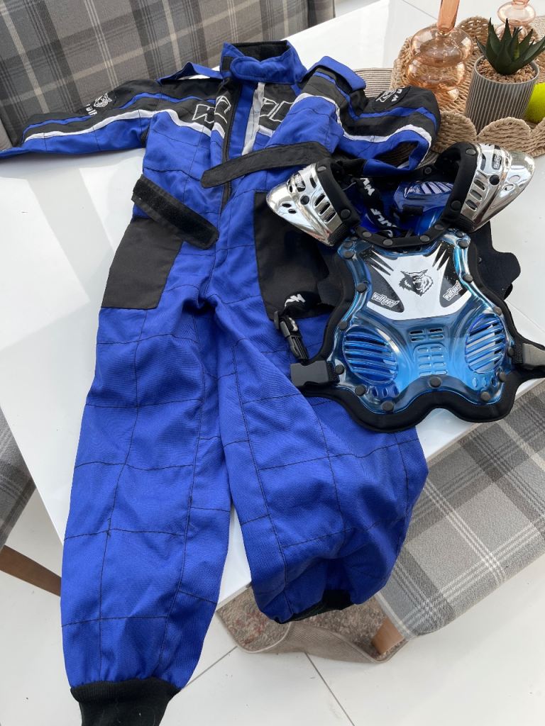 Wulfsport protective gear quad bike etc age 10
