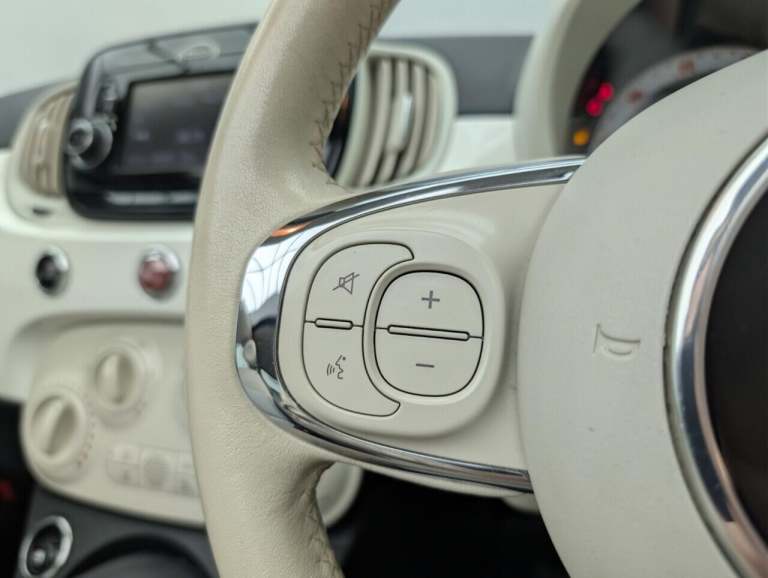 2018 Fiat 500 1.2 Collezione 2dr CONVERTIBLE PETROL Manual