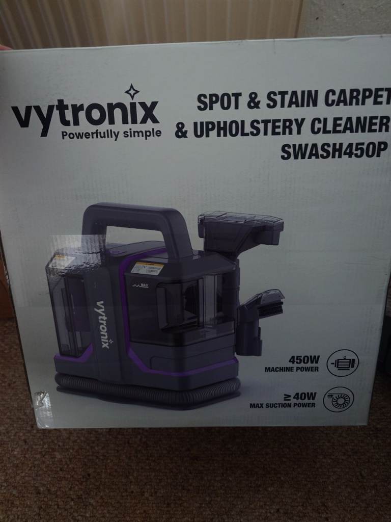Vytronix SWASH450P Spot Cleaner | Spot & Stain Remover | Clean Up Spills & Pet