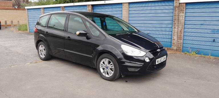 Ford S-Max Zetec 2.0L TDCI 140 Manual 2010. 7SEATS! Black. 152K miles. MOT Nov'26