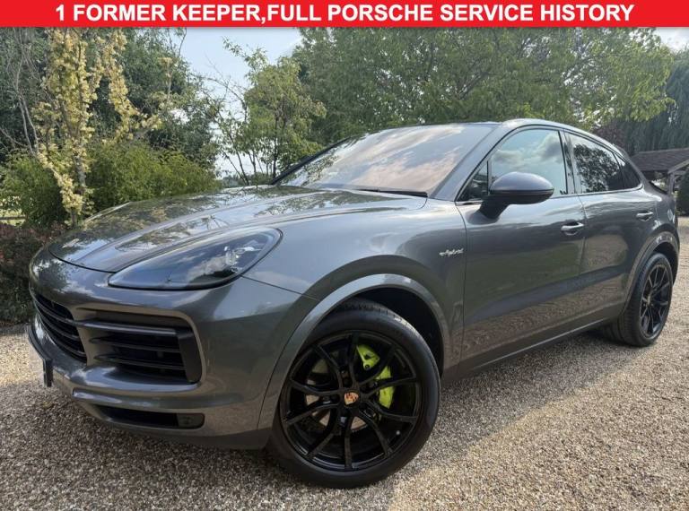 2020 Porsche Cayenne 3.0 V6 E-Hybrid 14.1kWh Coupe 5dr Petrol Plug-in Hybrid TiptronicS 4WD Euro ...