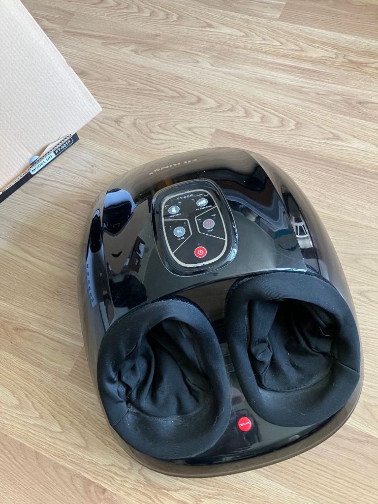 FIT KING Electric Foot Massager Machine - Black, Like New