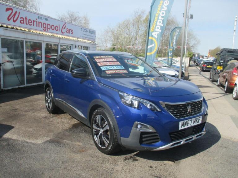 2017 Peugeot 3008 1.2 PureTech GT Line Euro 6 (s/s) 5dr HATCHBACK Petrol Manual