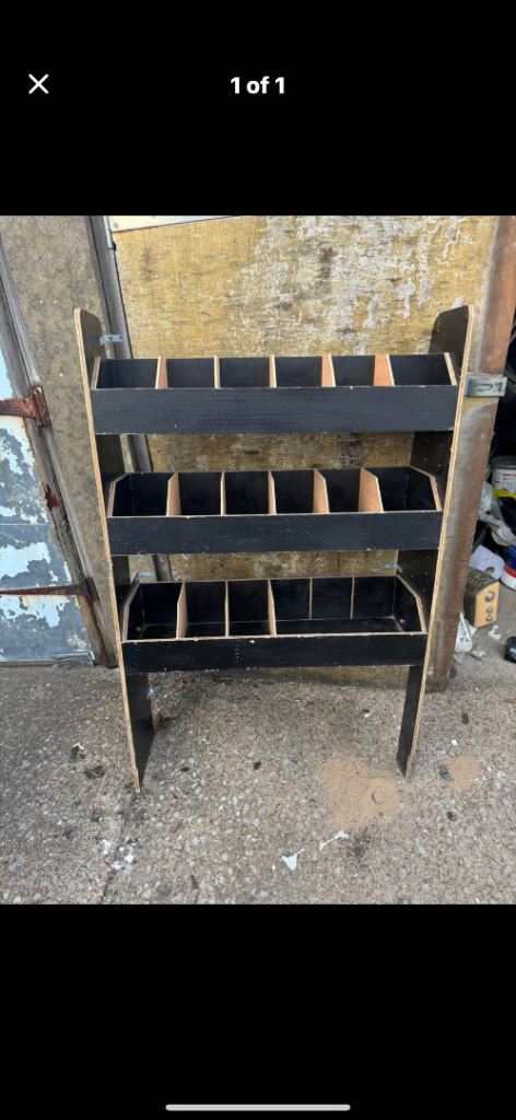 Ford transit custum shelves