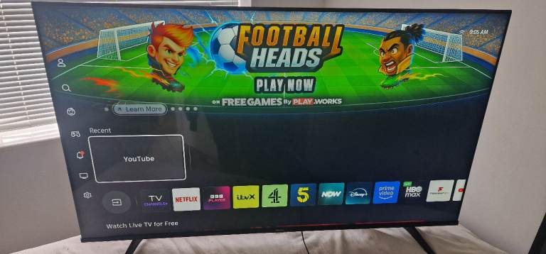 Hisense 55" 4k smart tv _ can deliver