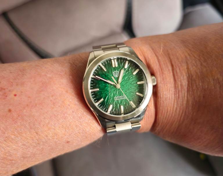 Watchdives Green Dial Automatic Watch - Good Condition