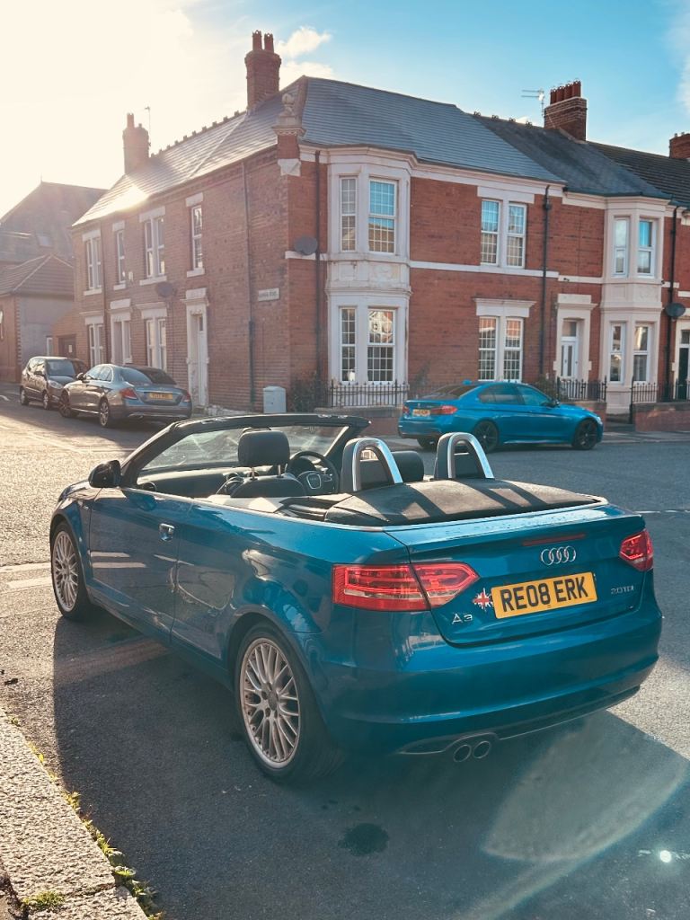 Audi A3 S-line Convertible Cabriolet 2.0 diesel