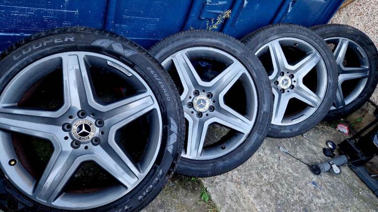 20 inch MERCEDES GLE AMG ALLOY WHEELS FIT VITO AND OTHER MERCEDES VEHICLES 